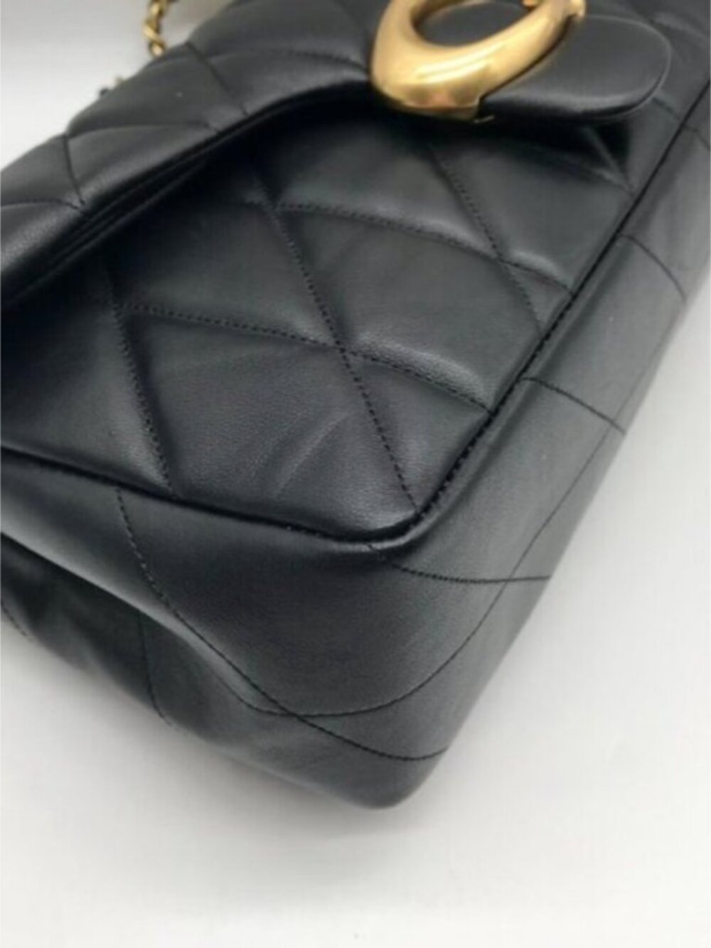 Coach Black Pillow Quilted Leather Tabby 26 Shoulder Bag CP150 - Picture 6 of 12